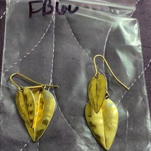 Gold Leaf Earrings